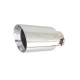 Ornament cu o ieșire 3″ Inlet 3.5″ Round Short Tip, Stainless Steel | race-shop.ro