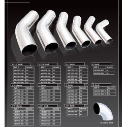 Stainless steel pipe - elbow 30°, 63mm