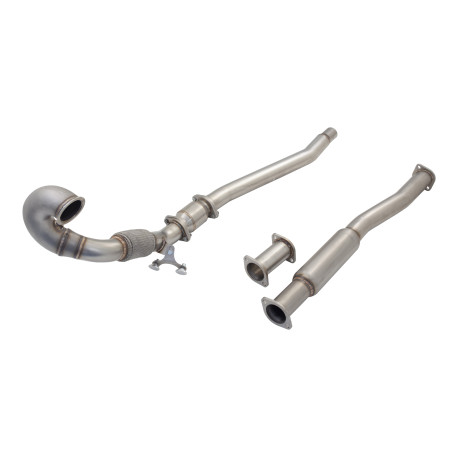 Down pipe, dump pipe 3" Downpipe cu catalizator cu flux ridicat (doar pentru circuit) pentru AUDI S3 2013-2020 8V HATCH | race-shop.ro