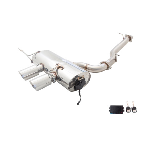 SISTEME DE EVACUARE XFORCE 3" Cat-Back System with Varex Muffler for VOLKSWAGEN GOLF 2010-2012 R MK 6 | race-shop.ro