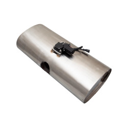 Varex tobă universală cu valvă Varex 9"x6"x24" cu intrare de 3" - două ieșiri de 2,5"