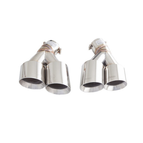 SISTEME DE EVACUARE XFORCE Twin 4" Quad Tips (For Xforce system, will not fit OEM) for CHEVROLET CAMARO 2016- SS GEN 6 | race-shop.ro