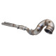 Down pipe, dump pipe Downpipe 4"-3" cu convertor catalitic cu flux mare (doar pentru pistă) | race-shop.ro