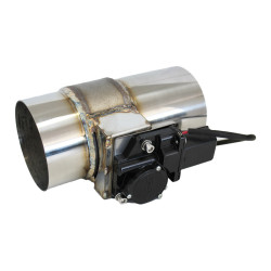 Electronic exhaust I-Pipe Cutout Valve with remote control 102mm