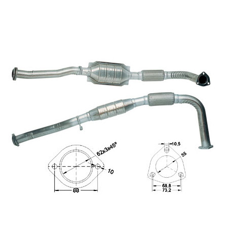 DPF, catalizator model sprecific Catalizator Magnaflow pentru LAND ROVER | race-shop.ro