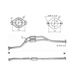 Catalizator Magnaflow pentru LEXUS