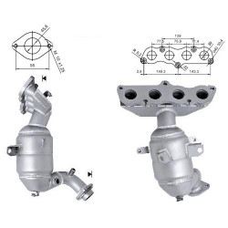 Catalizator Magnaflow pentru MAZDA