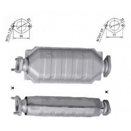 DPF, catalizator model sprecific Catalizator Magnaflow pentru MITSUBISHI | race-shop.ro