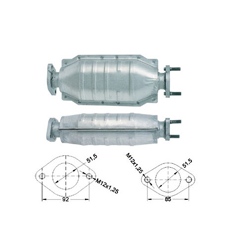 DPF, catalizator model sprecific Catalizator Magnaflow pentru MITSUBISHI | race-shop.ro