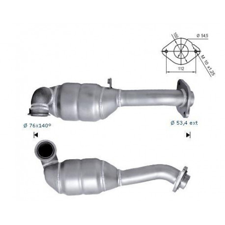 DPF, catalizator model sprecific Catalizator Magnaflow pentru MITSUBISHI | race-shop.ro
