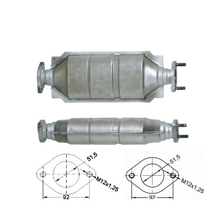 DPF, catalizator model sprecific Catalizator Magnaflow pentru MITSUBISHI | race-shop.ro