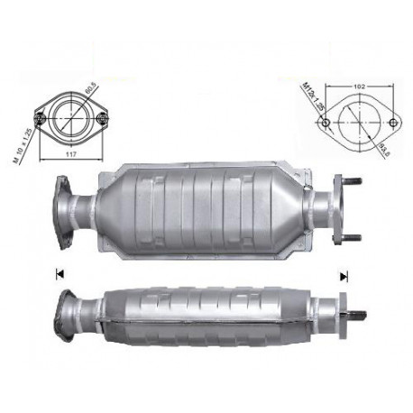 DPF, catalizator model sprecific Catalizator Magnaflow pentru MITSUBISHI | race-shop.ro