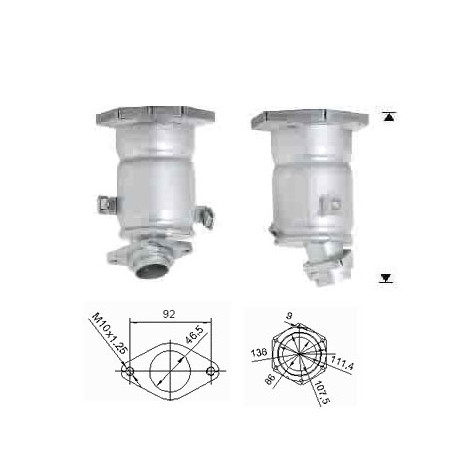 DPF, catalizator model sprecific Catalizator Magnaflow pentru NISSAN | race-shop.ro