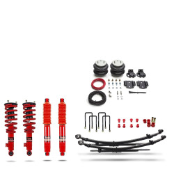 Pedders 803266 Heavy Duty Suspension Kit With supplementary airbags. Mitsubishi L200