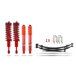 Kit de suspensie extra rezistent Pedders 803195 cu amortizoare asamblate. Pentru Ford Ranger, PX