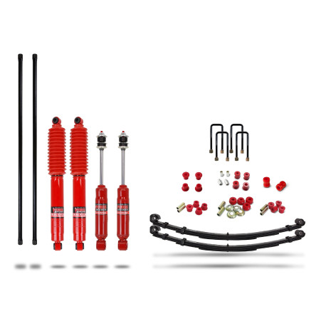 Pedders Pedders 803186 Heavy Duty Suspension Kit Nissan Navara D21/22, From 1997 4WD ONLY | race-shop.ro