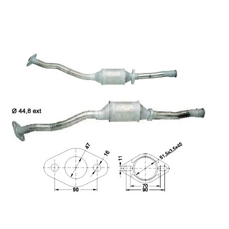 DPF, catalizator model sprecific Catalizator Magnaflow pentru OPEL | race-shop.ro