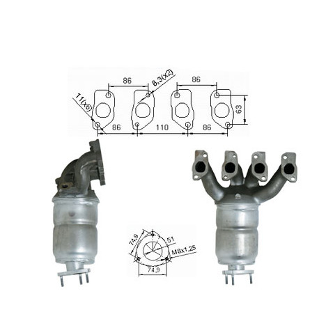 DPF, catalizator model sprecific Catalizator Magnaflow pentru OPEL | race-shop.ro