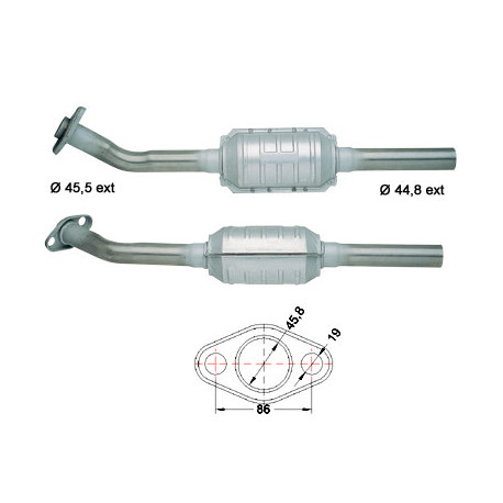DPF, catalizator model sprecific Catalizator Magnaflow pentru OPEL | race-shop.ro