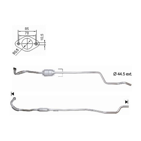 DPF, catalizator model sprecific Catalizator Magnaflow pentru OPEL | race-shop.ro