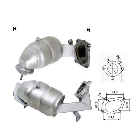 DPF, catalizator model sprecific Catalizator Magnaflow pentru OPEL RENAULT | race-shop.ro