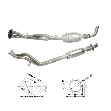 DPF, catalizator model sprecific Catalizator Magnaflow pentru OPEL | race-shop.ro