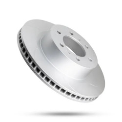 Pedders 6202618SGR Rotor de frână cu fante, acoperit Geomet (6 fante) – față dreapta