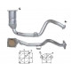 DPF, catalizator model sprecific Catalizator Magnaflow pentru PEUGEOT | race-shop.ro