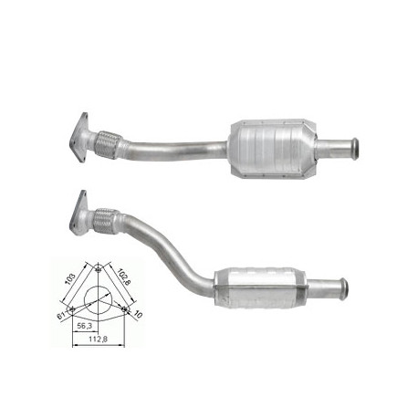 DPF, catalizator model sprecific Catalizator Magnaflow pentru RENAULT | race-shop.ro