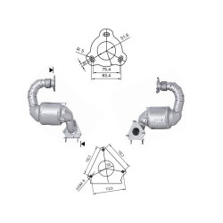 Catalizator Magnaflow pentru RENAULT