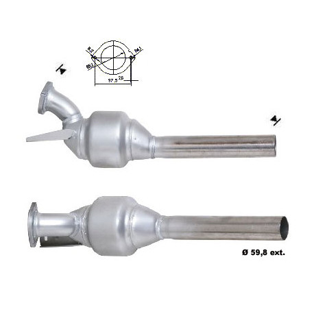 DPF, catalizator model sprecific Catalizator Magnaflow pentru RENAULT | race-shop.ro