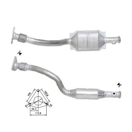 DPF, catalizator model sprecific Catalizator Magnaflow pentru RENAULT | race-shop.ro