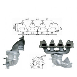 Catalizator Magnaflow pentru RENAULT