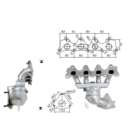 DPF, catalizator model sprecific Catalizator Magnaflow pentru RENAULT | race-shop.ro