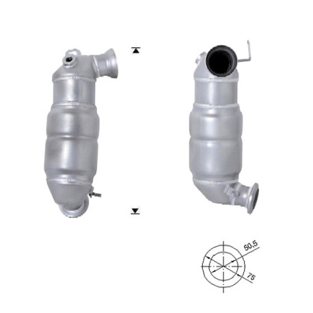 DPF, catalizator model sprecific Catalizator Magnaflow pentru SMART SMART | race-shop.ro