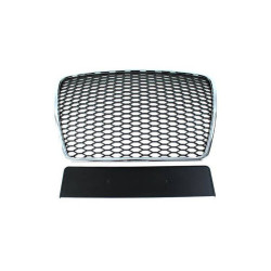 Grilă pentru Audi A6 C6 RS-Style Crom-negru 09-11