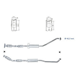 Catalizator Magnaflow pentru TOYOTA