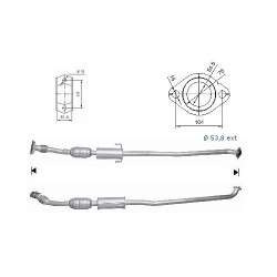 Catalizator Magnaflow pentru TOYOTA