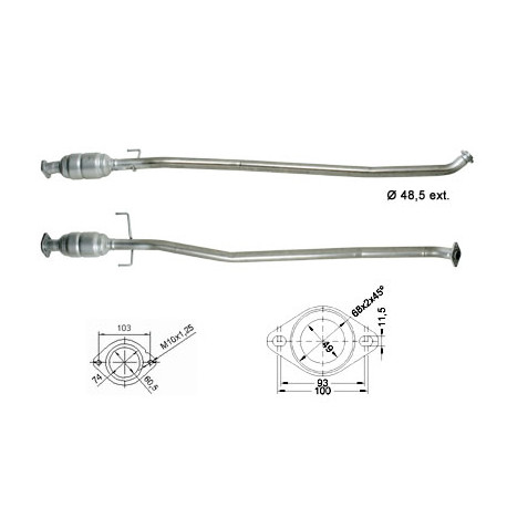 DPF, catalizator model sprecific Catalizator Magnaflow pentru TOYOTA | race-shop.ro