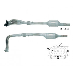 Catalizator Magnaflow pentru VOLKSWAGEN