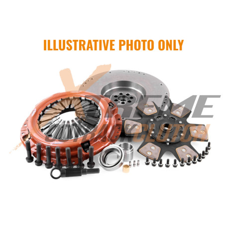 Ambreiaj, volantă Xtreme KNI28510-1B Clutch Kit Xtreme Outback Heavy Duty Sprung Ceramic Incl Flywheel 850Nm | race-shop.ro