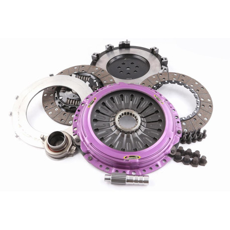 Ambreiaj, volantă Xtreme KMI23522-2A Xtreme Performance 230mm Sprung hub Organic Twin Plate Clutch Kit Incl Flywheel 1000Nm | race-shop.ro
