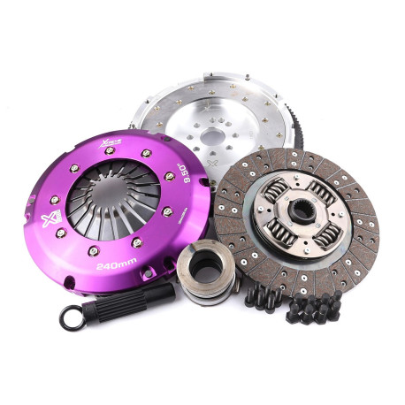 Ambreiaj, volantă Xtreme KLT24530-1AF Clutch Kit Xtreme Performance Heavy Duty Organic Incl Lightened Flywheel 600Nm | race-shop.ro