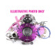 Ambreiaj, volantă Xtreme KGM23640-2E Xtreme Clutch Conversion kit GM V8 LS 6 Bolt Tremec Magnum GM 26T x 1-1/8"" (28.6mm) | race-shop.ro