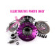 Ambreiaj, volantă Xtreme KGM23571-2G Xtreme Performance 230mm Organic Twin Plate Clutch Kit Incl Flywheel 1200Nm | race-shop.ro