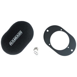 RAMAIR domed carb air filter with baseplate to fit Weber 23/32 TLD