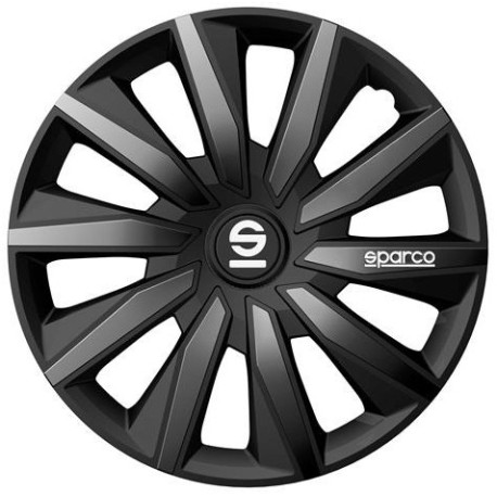 Capace roți SPARCO Capace roți SPARCO BERGAMO - 16" (negru) | race-shop.ro