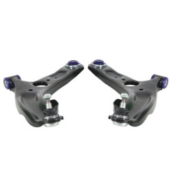 SuperPro Front Lower Control Arm Complete Assembly Kit Standard + Ball Joint for Hyundai Elantra/Veloster/i30 and more