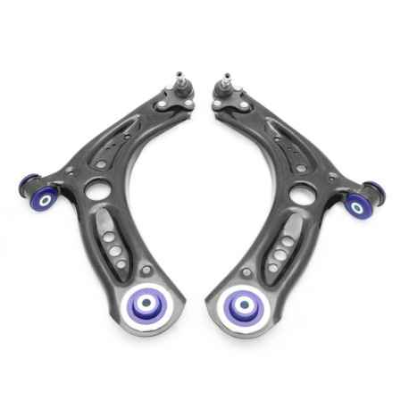SuperPro VW MQB Front Lower Control Arm Set (80ShA) | race-shop.ro