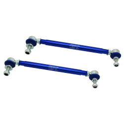 SuperPro Front Sway Bar Link Kit Adjustable M10 245mm for Volvo 850/C70/S70/S80/V50/V60/V70/XC60/XC70 and more